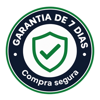 Garantia de 7 dias e compra segura pela Hotmart